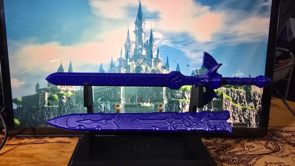 The Master Sword – Desktop Display Edition - Free 3D Print Model ...