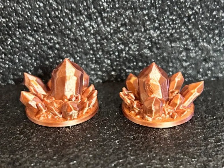 Teburu the bad Karmas - cluster of crystal