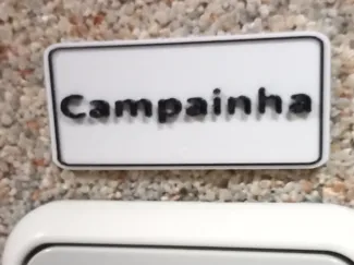 placa campainha