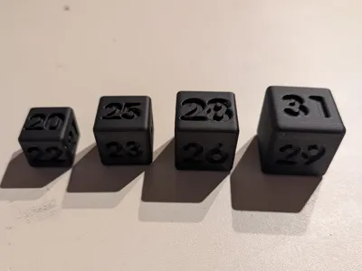 RC dices for ride height