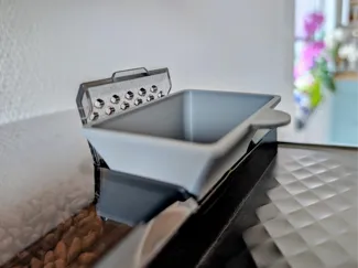 Philips LatteGo Coffee Ground Hopper Chute Funnel