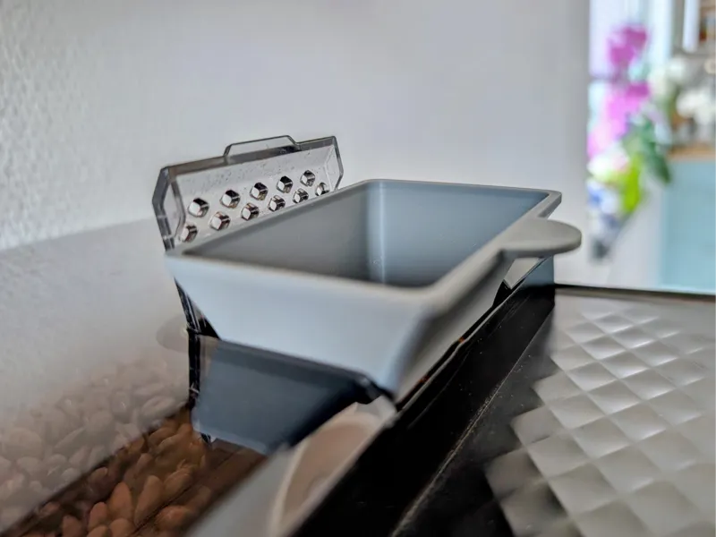 Philips LatteGo Coffee Ground Hopper Chute Funnel