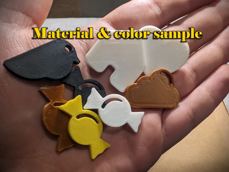 Different Material & color sample