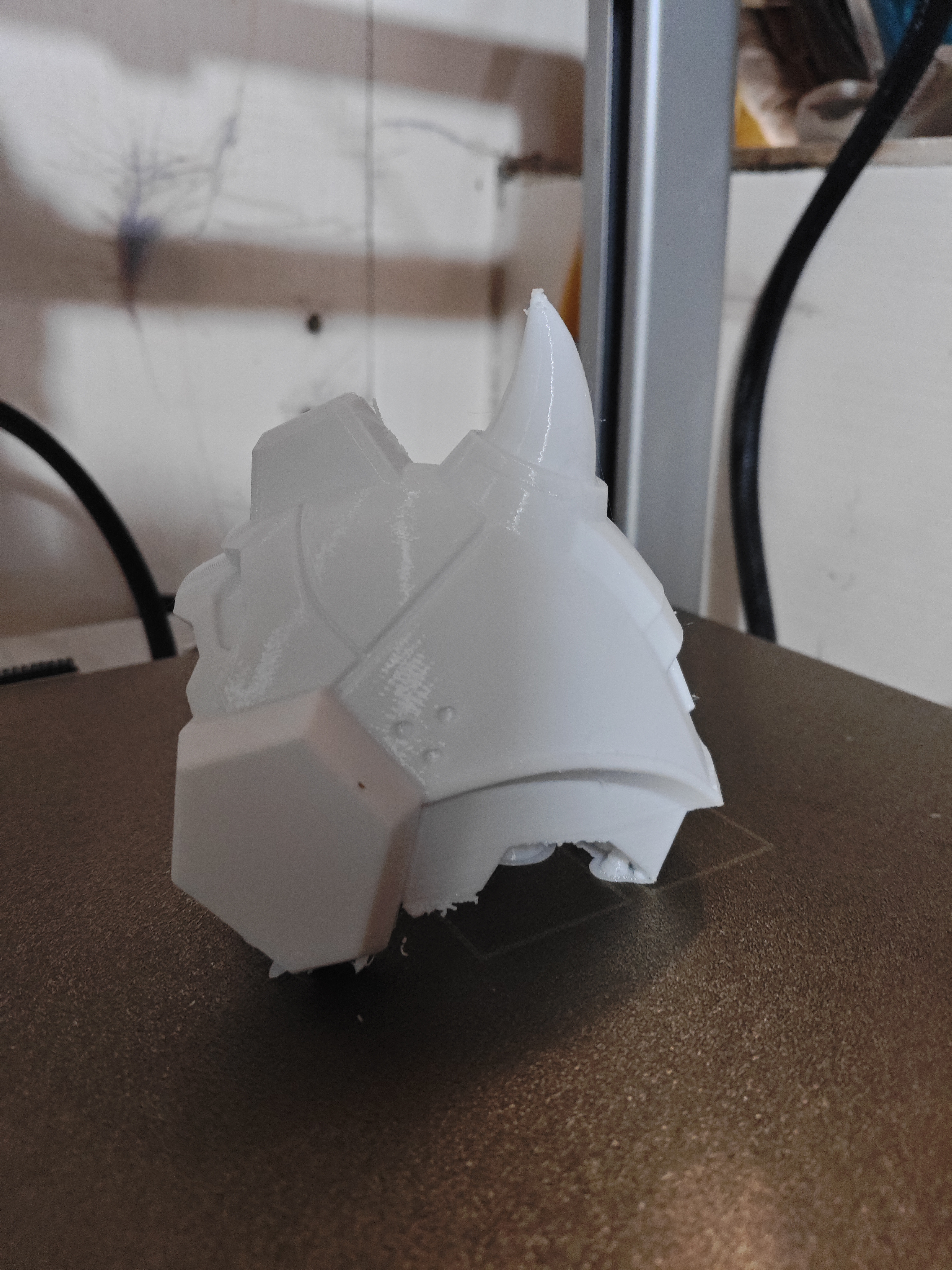 Miniatura 2 do modelo 3D 黑犀铠甲左肩甲