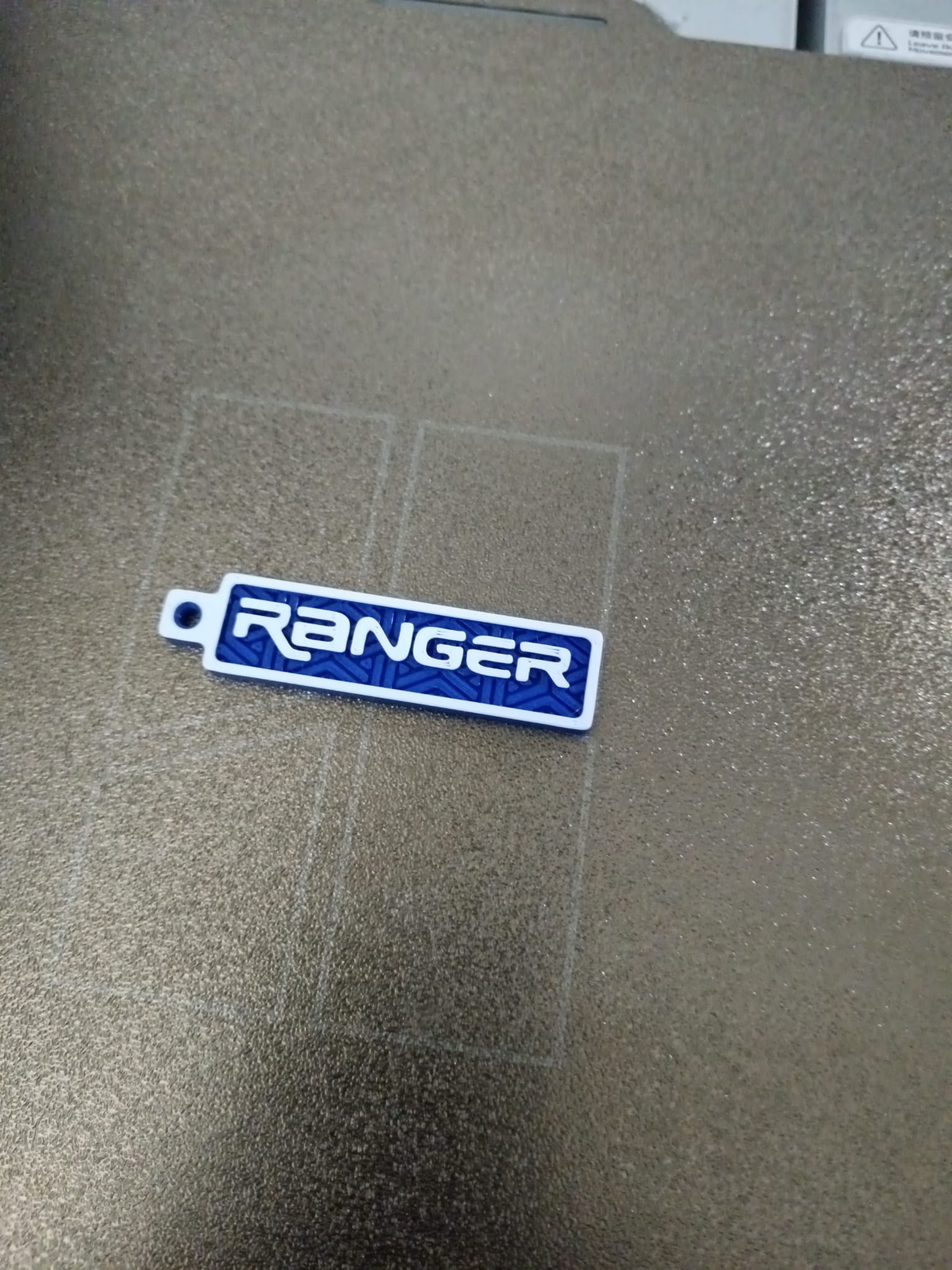 Miniatura 1 do modelo 3D Ranger Keyring