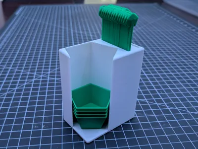 Dispenser for PolyCup and D20 StirStick