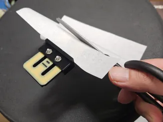 Cutting guide for scissor