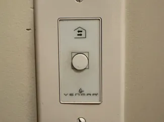 Venmar 20-Minute Ventilation Button