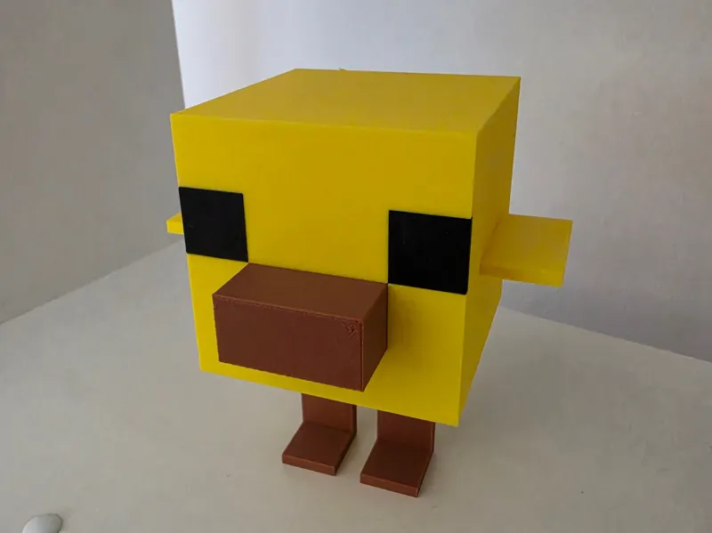 Baby Chicken Minecraft Tiny Takeover - NO AMS/GLUE
