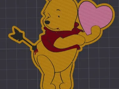 Winnie the Pooh Keychain