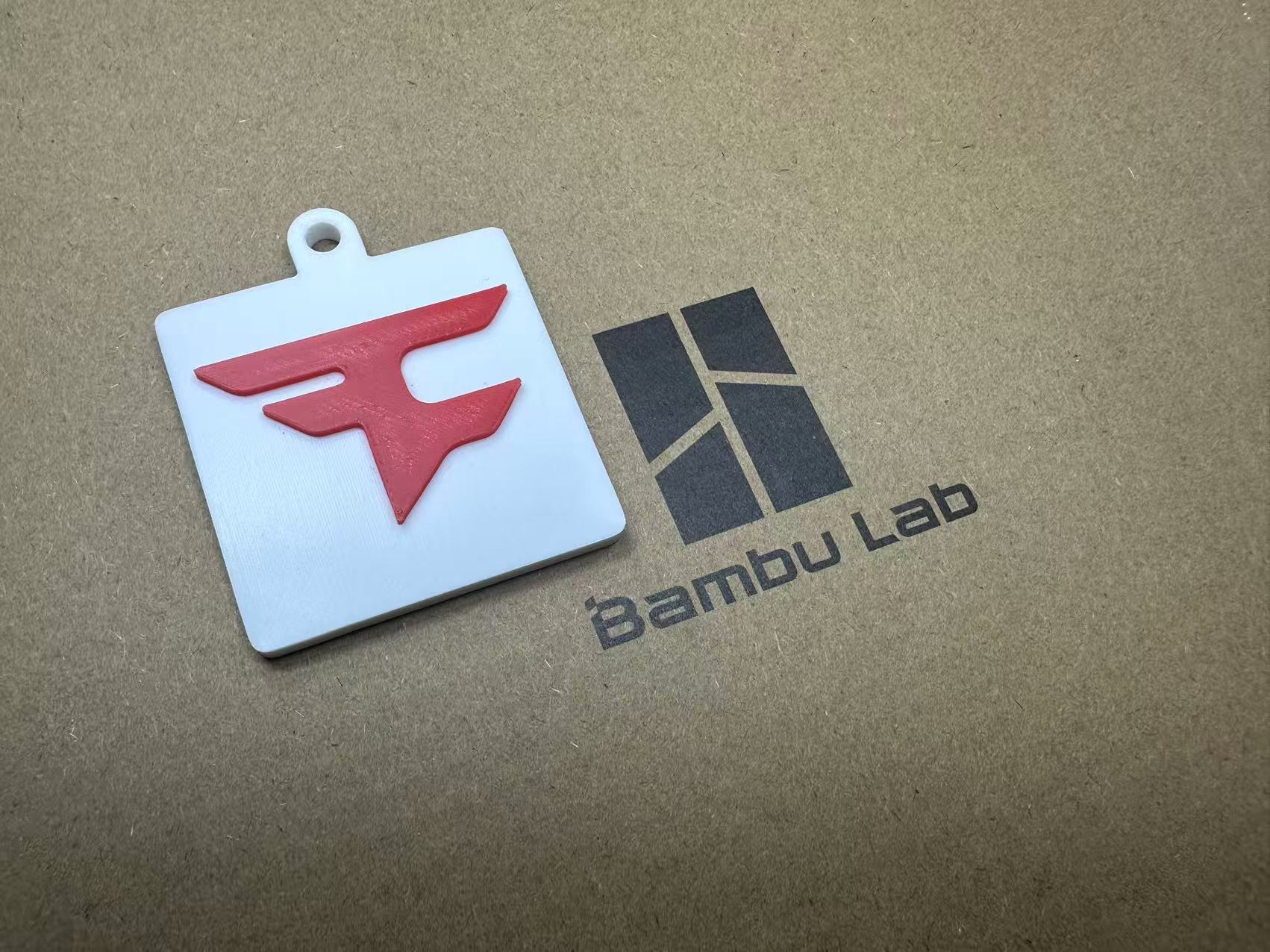 Miniatura 1 do modelo 3D CS2战队钥匙扣