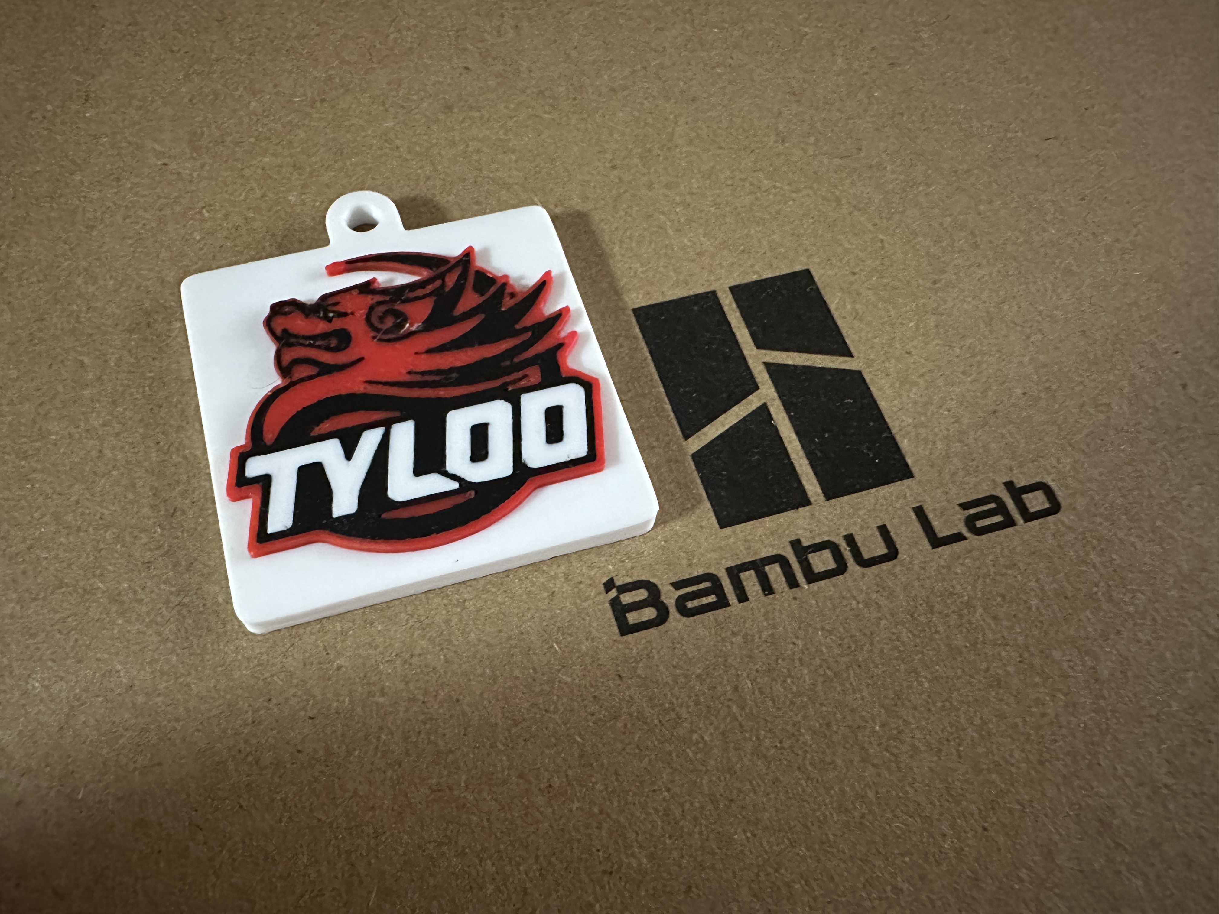Miniatura 4 do modelo 3D CS2战队钥匙扣