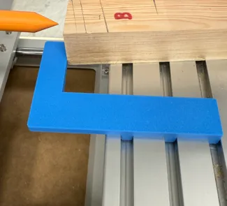 PantoRouter Tenon Stop bracket