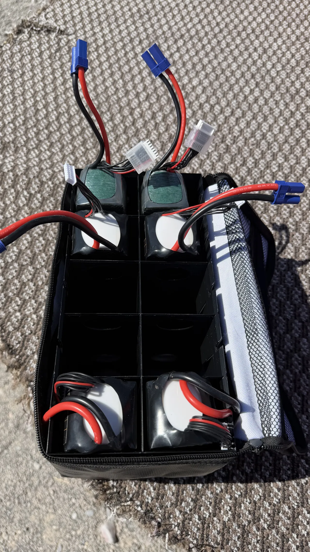 Lipo Battery Tray insert for Fireproof bags view 2