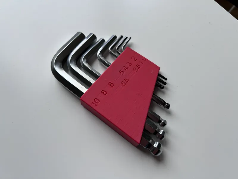 Allen key holder