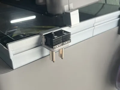 Hotend holder for Sanja3D's AMS Riser P2S X2D