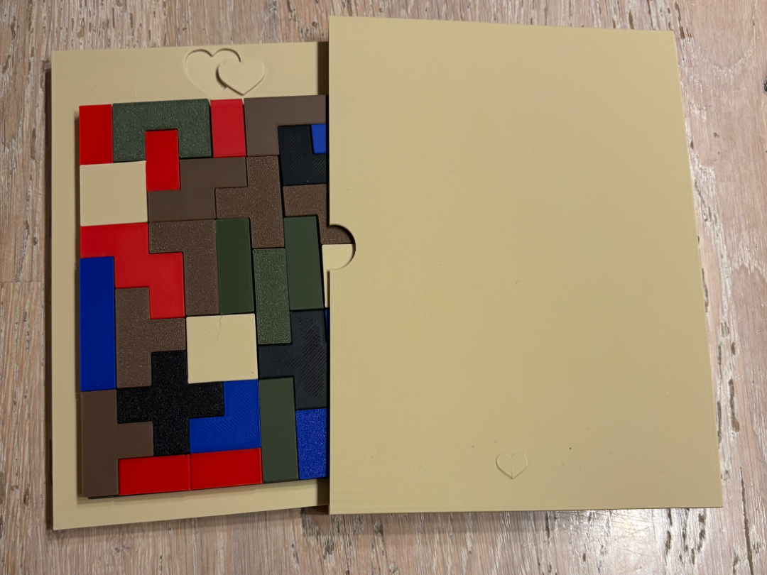 Montessori Puzzel mit Box