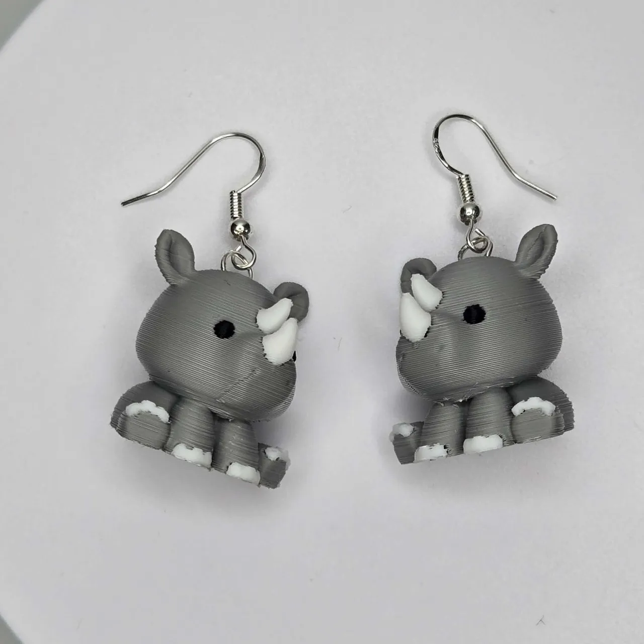 Rhino Hanger Earrings view 4