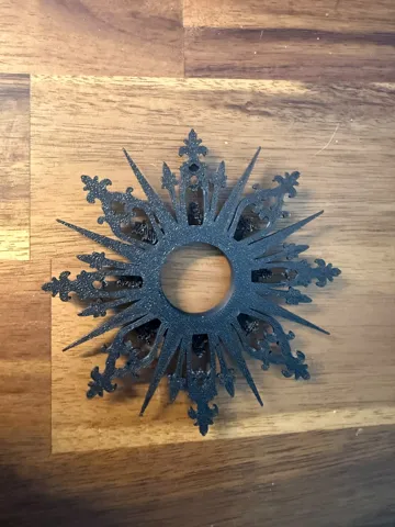 Marco decorativo: Gothic Baroque Sunburst Mirror Frame — vista de referencia 4
