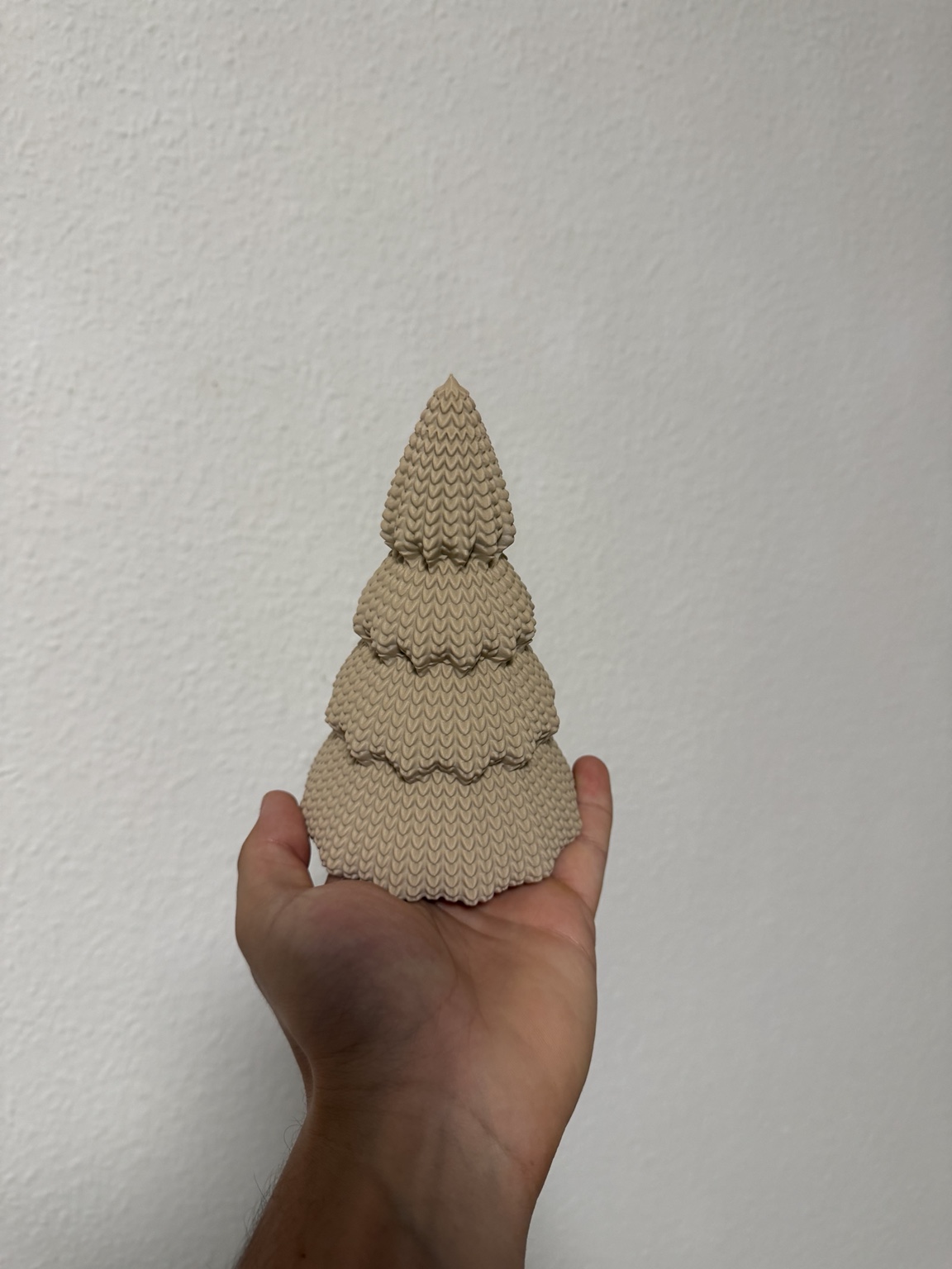 Knitted Christmas Tree – Cozy Christmas Decoration - 1