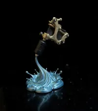 3 Color AMS Tattoo Machine Only Scaled Down 50%