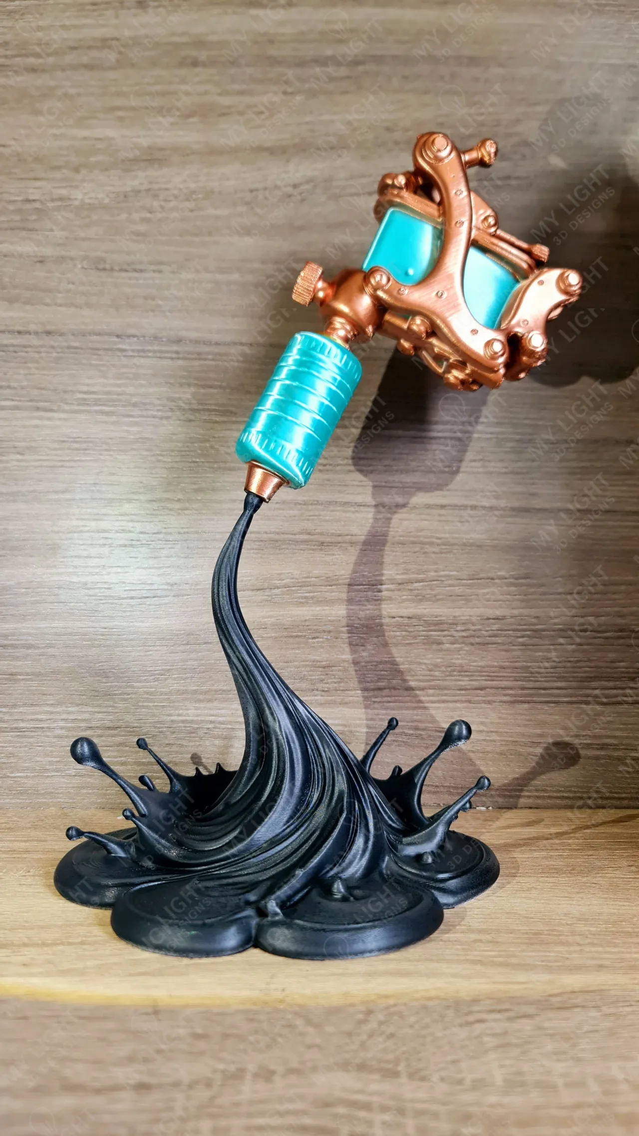 Tattoo Machine Ink Spill view 2