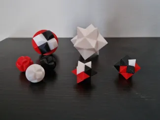 Star & Sphere - Challenging Mini 3D Puzzles