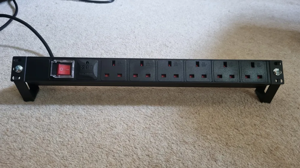 19 Inch Rackmount PDU Desk Stand - Free 3D Print Model - MakerWorld