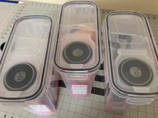 Cereal Dry Box Round Hygrometer Holder