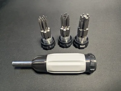 Printable 7-bit Screwdriver