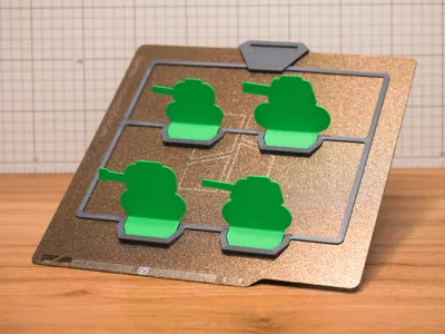 3 Targets for Magnetic Artillery by 草色星球 MakerWorld: Download Free 3D ...