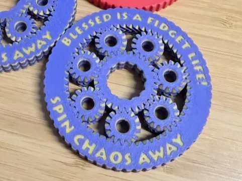 7Headed Wild Beast (Planetary Gear Fidget Spinner)