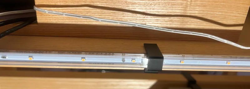 IKEA LED Stripe Light Desk Clip