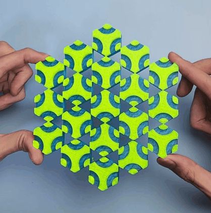 TPU hexagonal tessellation