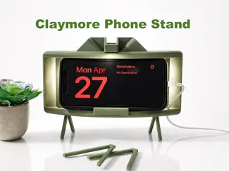 Claymore Phone Stand