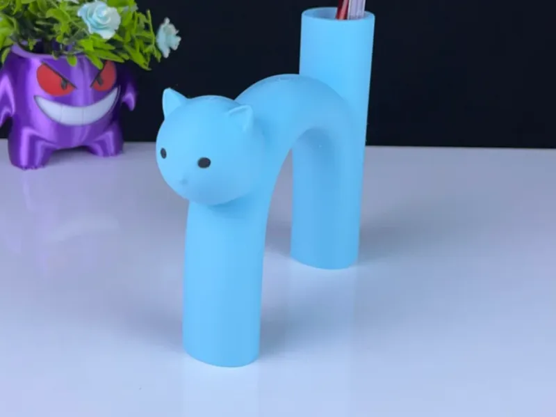 Cute cat pen holder