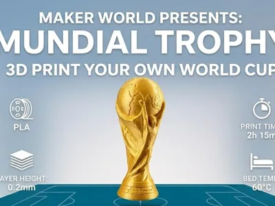 World Cup Trophy Miniature - Football Replica