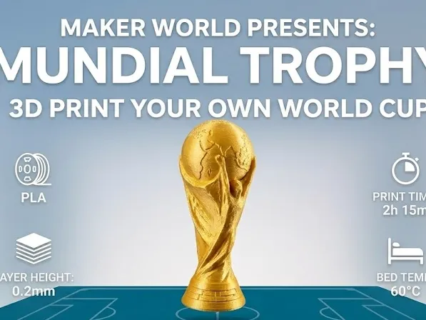 World Cup Trophy Miniature - Football Replica