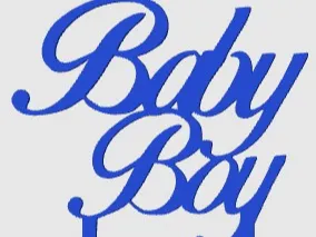 Caketopper "Babyboy"