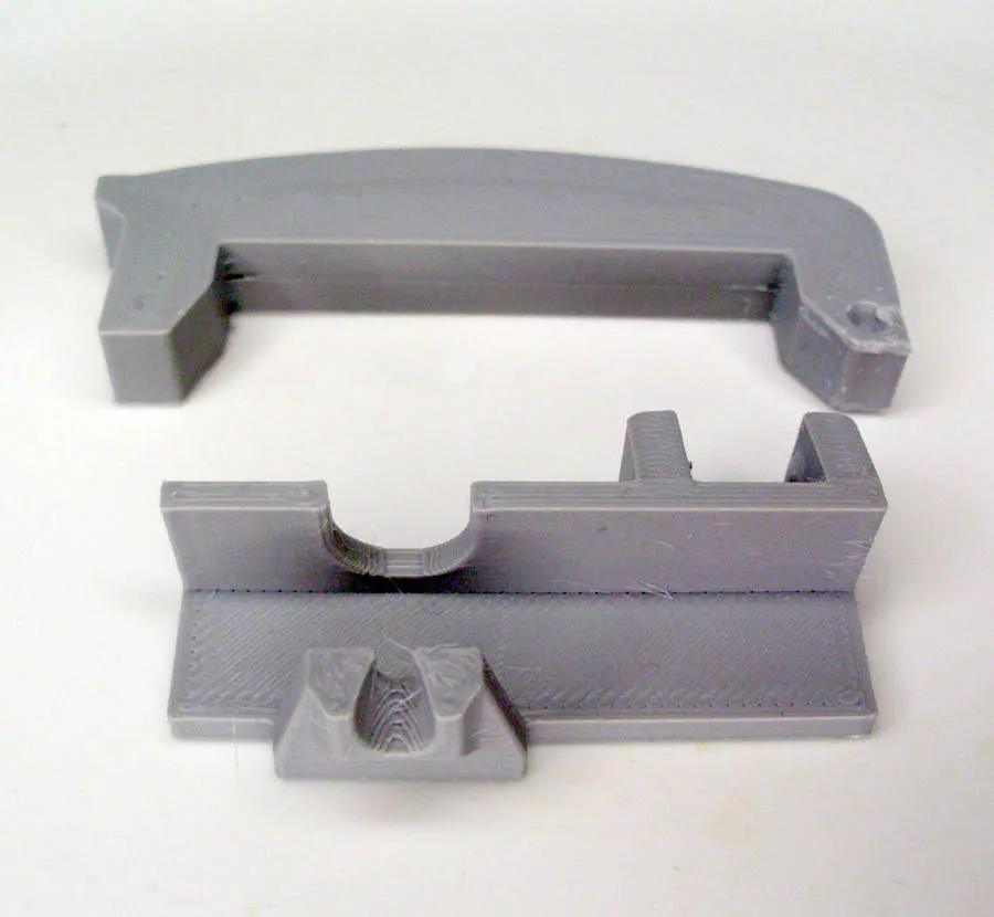 bowden extruder Clamp & Filament Threader - Free 3D Print Model ...