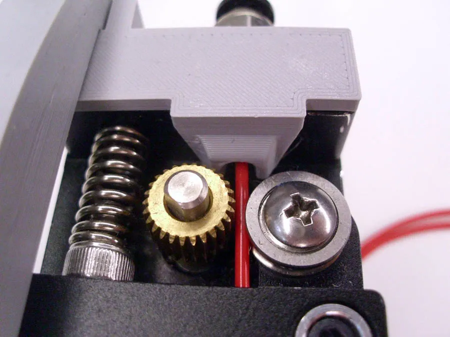 bowden extruder Clamp & Filament Threader - Free 3D Print Model ...