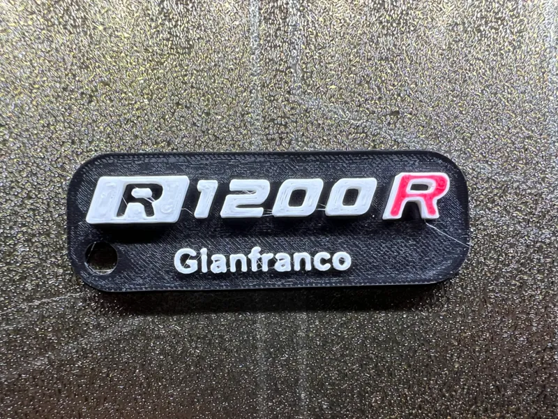 R1200R keychain (customizable)