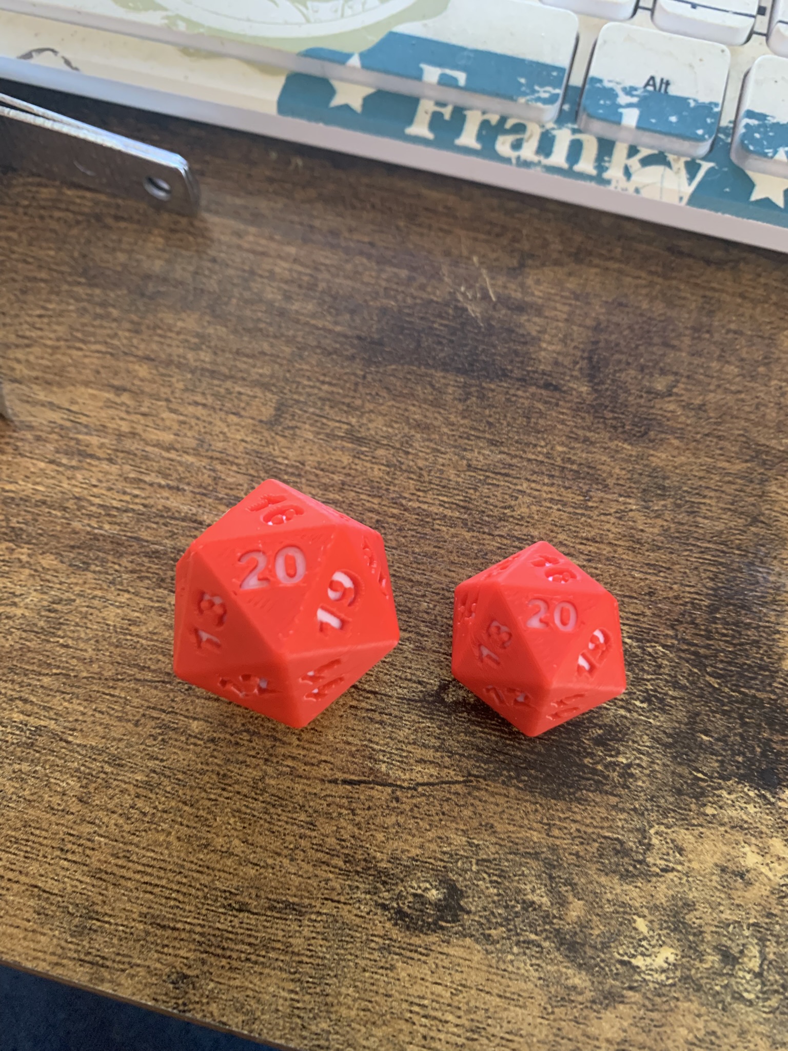 Miniatura 6 do modelo 3D D20 Countdown Dice