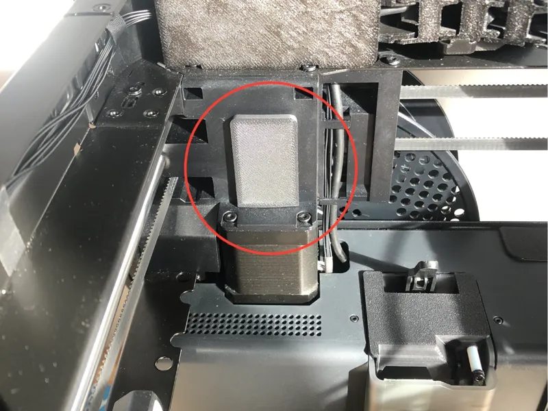 Dust  cover for Bambu stepper motors p1/x1 series