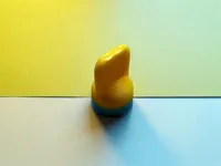 1 pin, bicolor