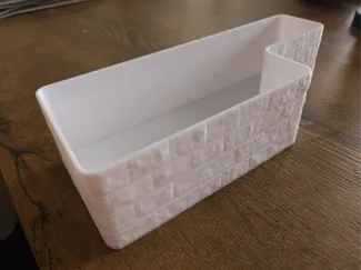 The Castle Wall - A Textured Poop Bucket for A1