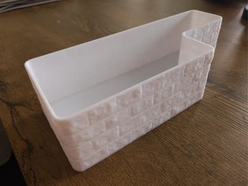 The Castle Wall - A Textured Poop Bucket for A1