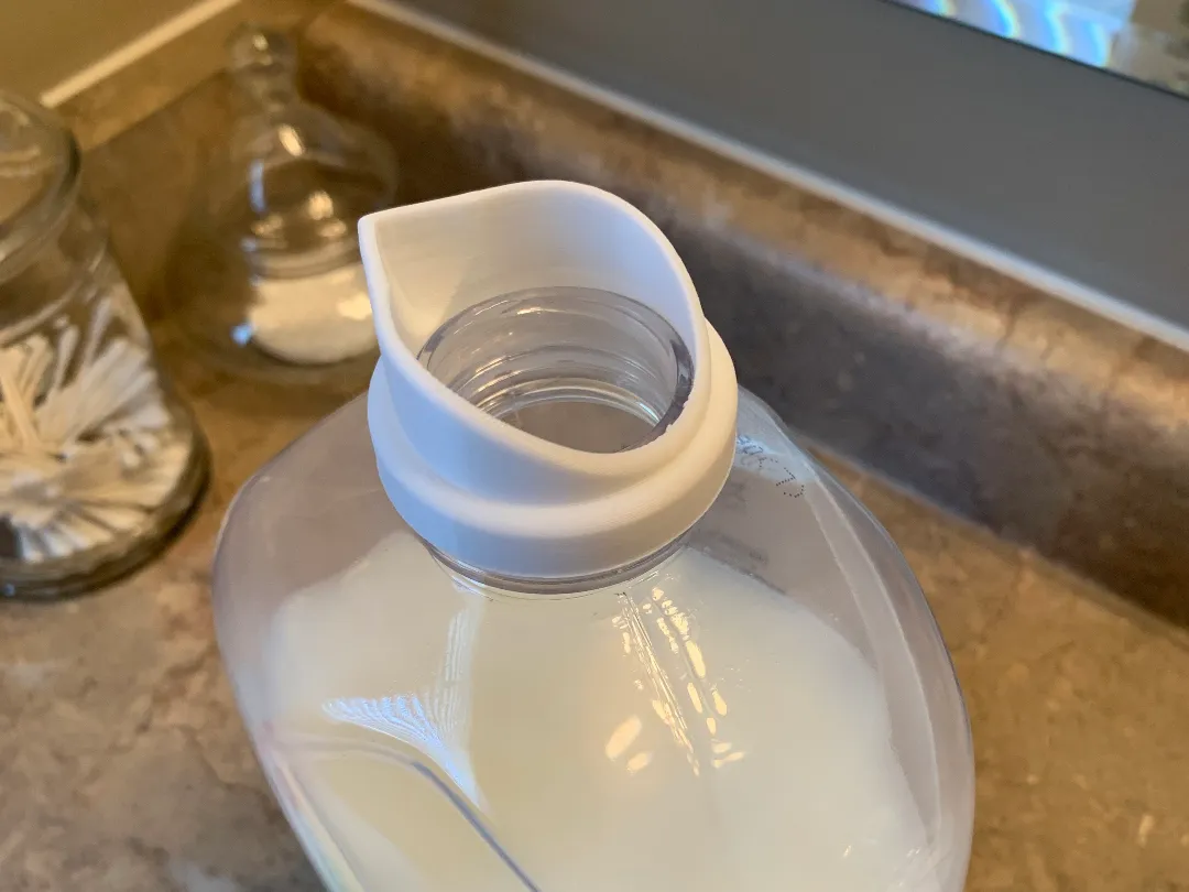 Bec verseur pour recharge de savon liquide