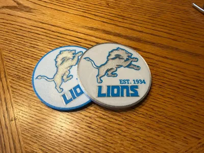 Detroit Lions Coasters
