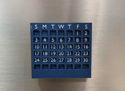 50% remix of "Perpetual Desk Calendar"